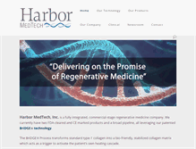 Tablet Screenshot of harbormedtech.com